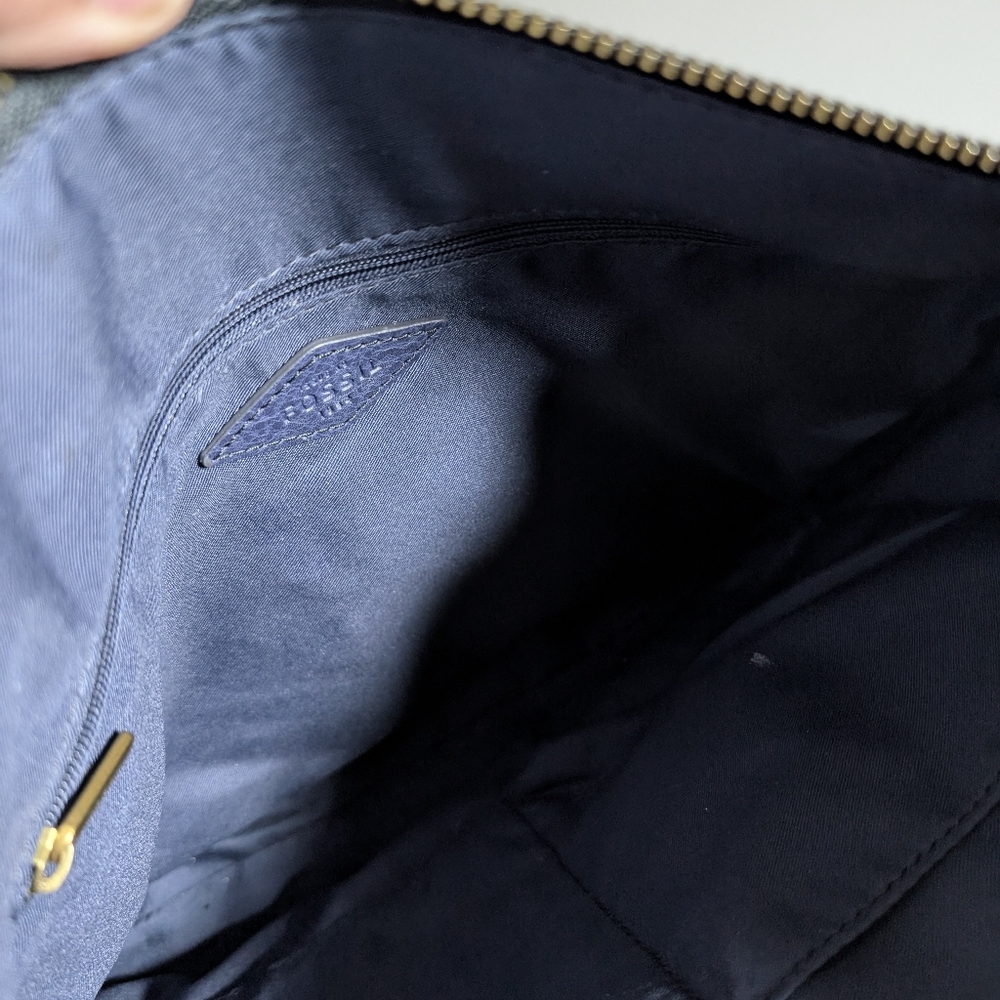 Fossil Kinley Blue Crossbody Bag - Picture 7 of 7